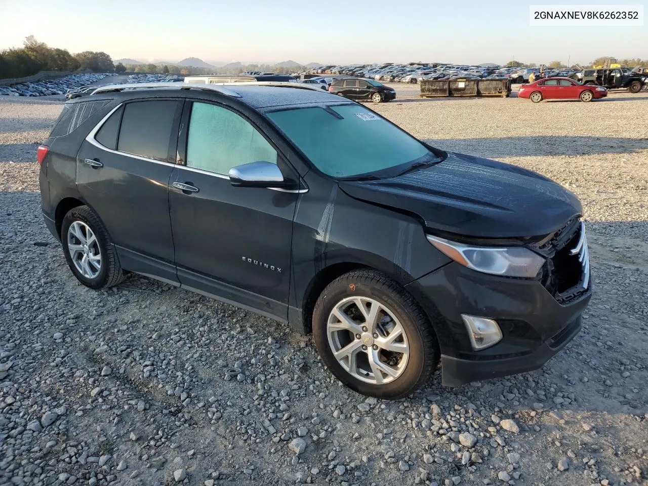 2019 Chevrolet Equinox Premier VIN: 2GNAXNEV8K6262352 Lot: 76112904