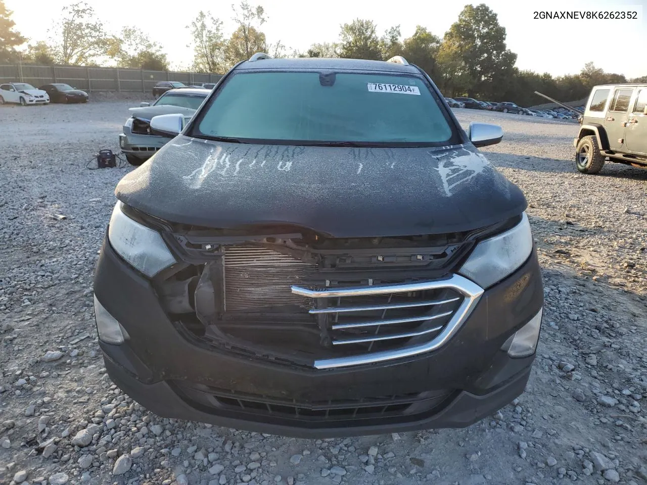 2019 Chevrolet Equinox Premier VIN: 2GNAXNEV8K6262352 Lot: 76112904