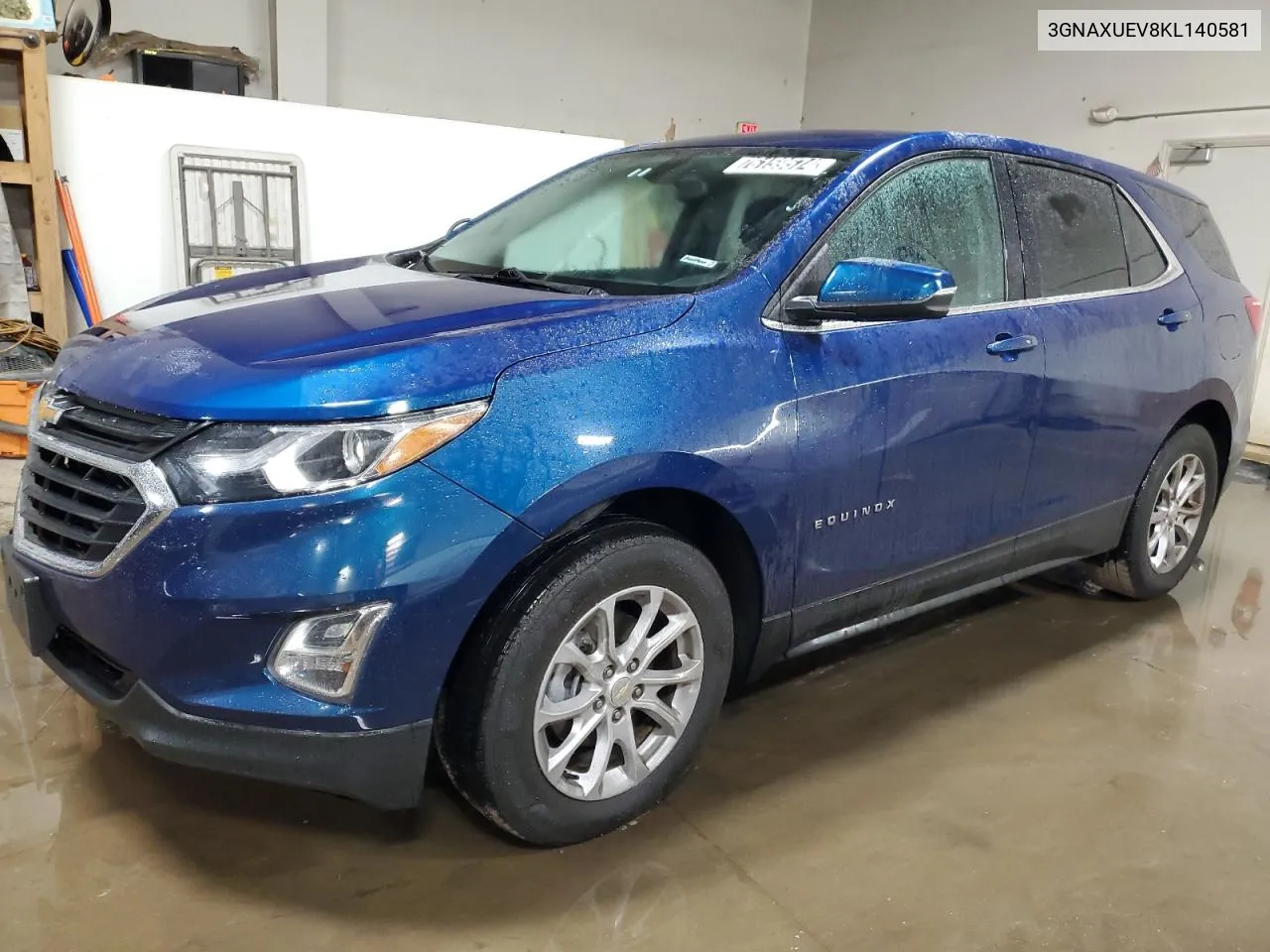 2019 Chevrolet Equinox Lt VIN: 3GNAXUEV8KL140581 Lot: 76159574