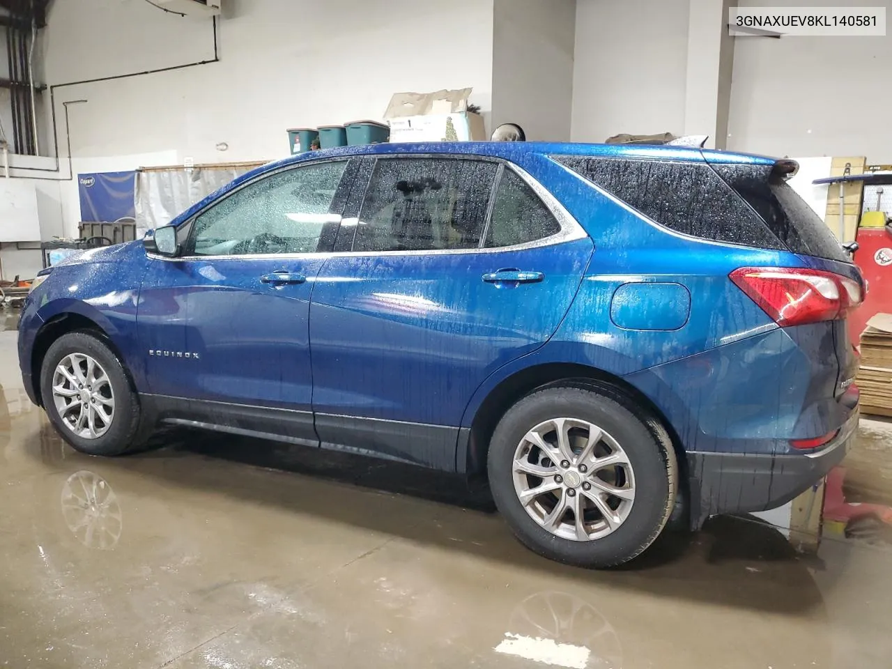 2019 Chevrolet Equinox Lt VIN: 3GNAXUEV8KL140581 Lot: 76159574