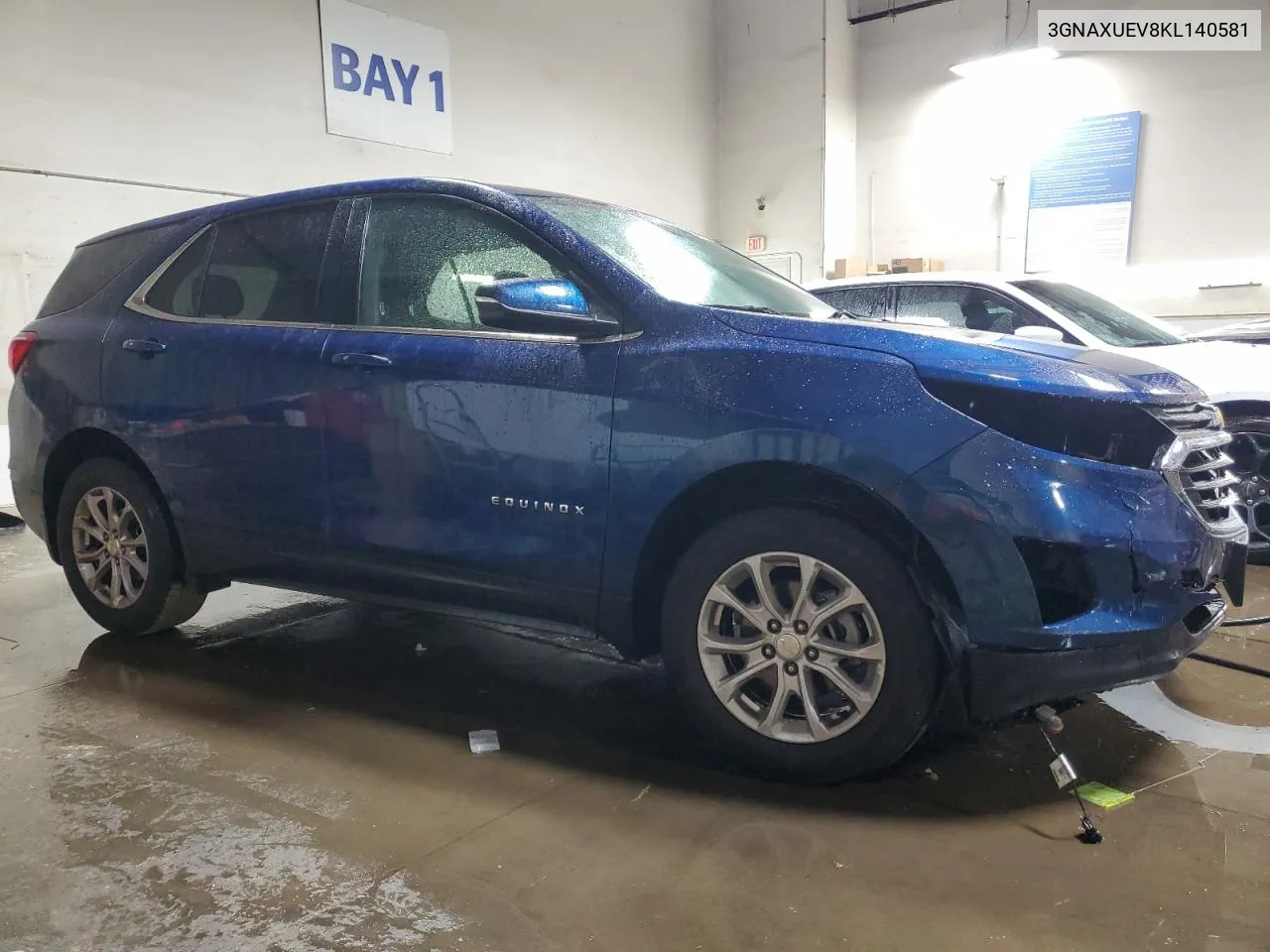 2019 Chevrolet Equinox Lt VIN: 3GNAXUEV8KL140581 Lot: 76159574