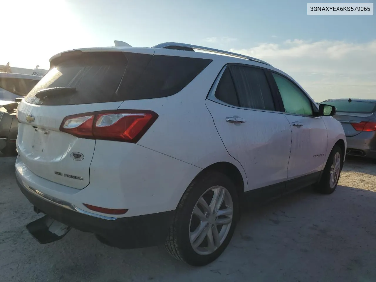 2019 Chevrolet Equinox Premier VIN: 3GNAXYEX6KS579065 Lot: 76189184