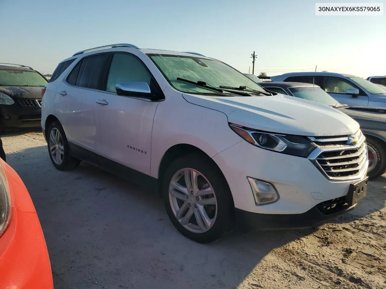 2019 Chevrolet Equinox Premier VIN: 3GNAXYEX6KS579065 Lot: 76189184