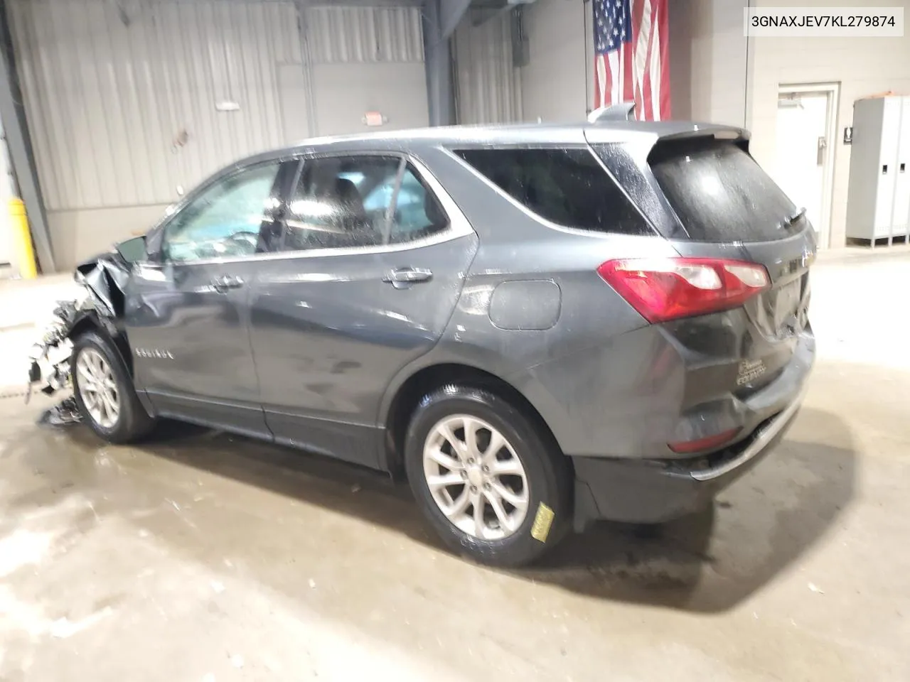 2019 Chevrolet Equinox Lt VIN: 3GNAXJEV7KL279874 Lot: 76200124