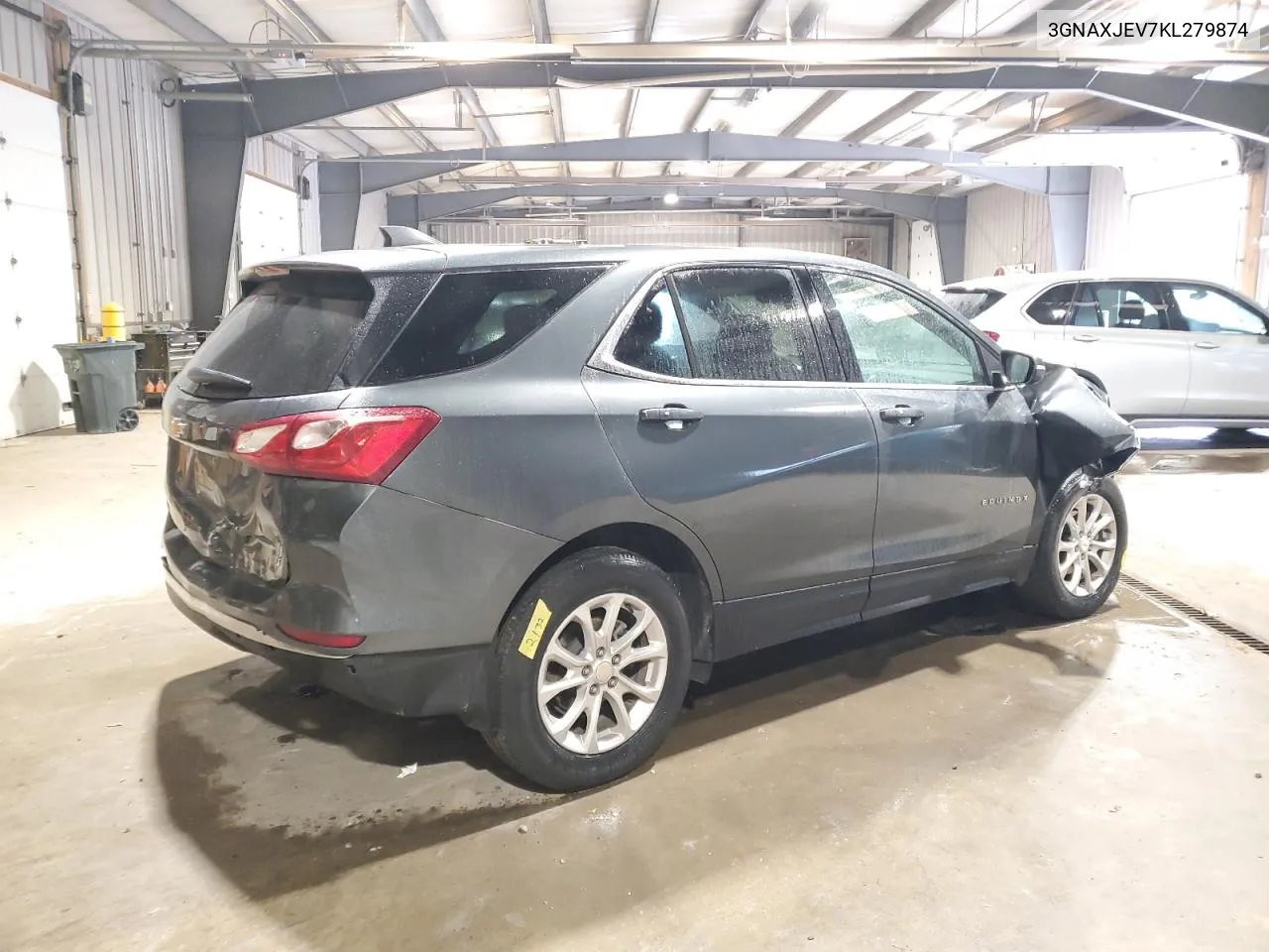 2019 Chevrolet Equinox Lt VIN: 3GNAXJEV7KL279874 Lot: 76200124