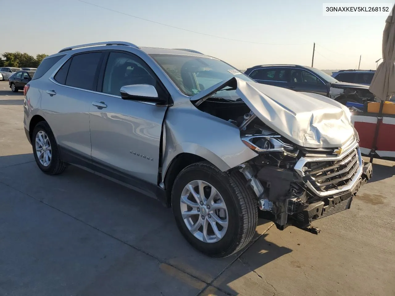 2019 Chevrolet Equinox Lt VIN: 3GNAXKEV5KL268152 Lot: 76260954