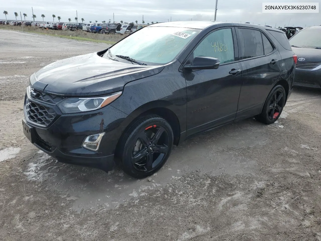 2019 Chevrolet Equinox Lt VIN: 2GNAXVEX3K6230748 Lot: 76263514