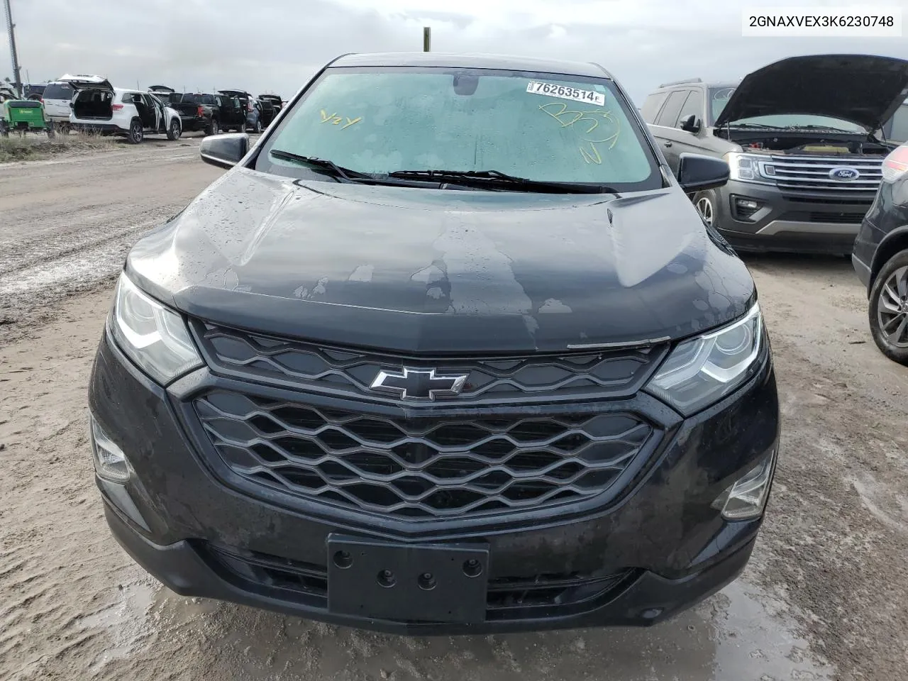 2019 Chevrolet Equinox Lt VIN: 2GNAXVEX3K6230748 Lot: 76263514