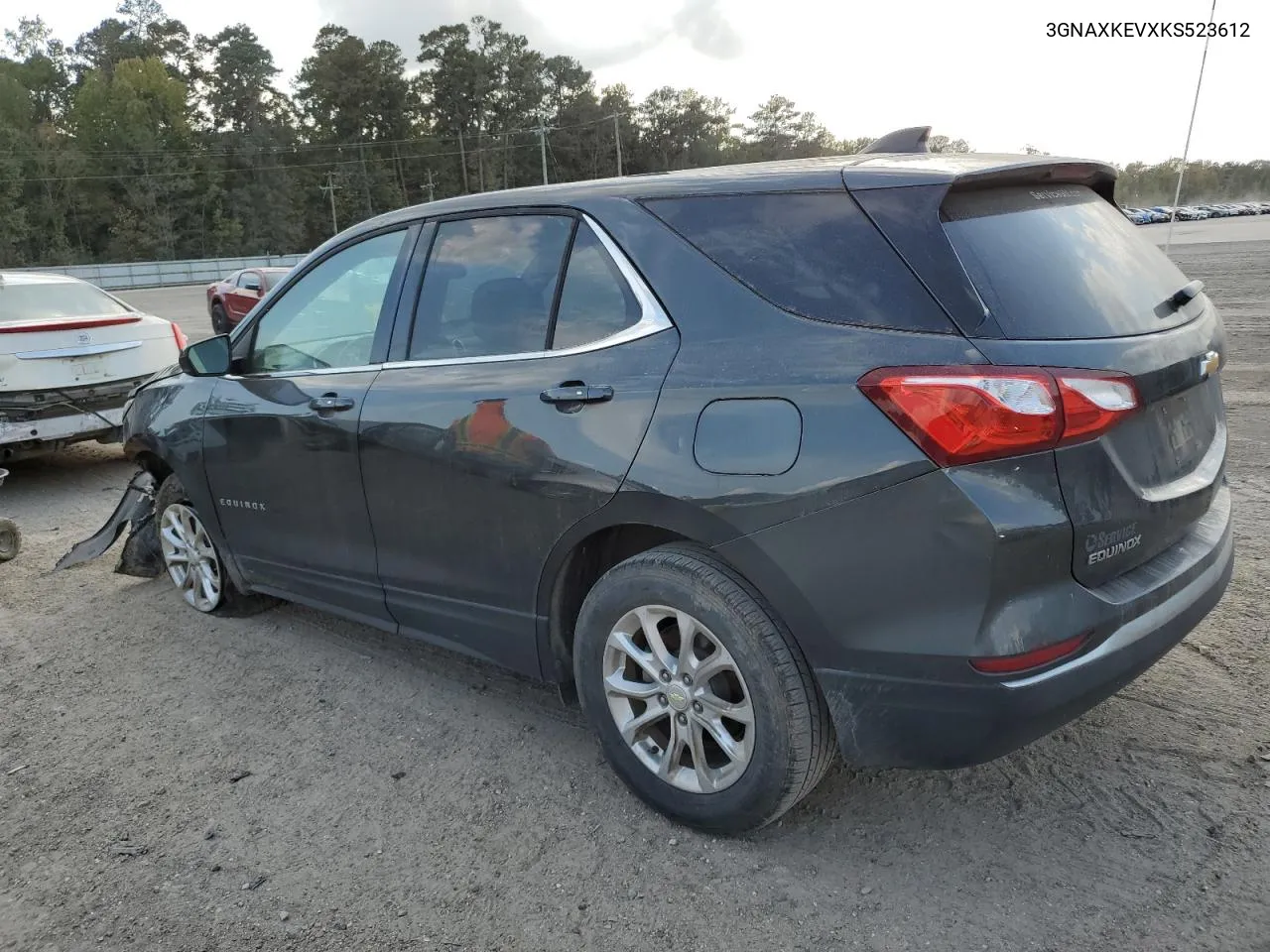 2019 Chevrolet Equinox Lt VIN: 3GNAXKEVXKS523612 Lot: 76268444