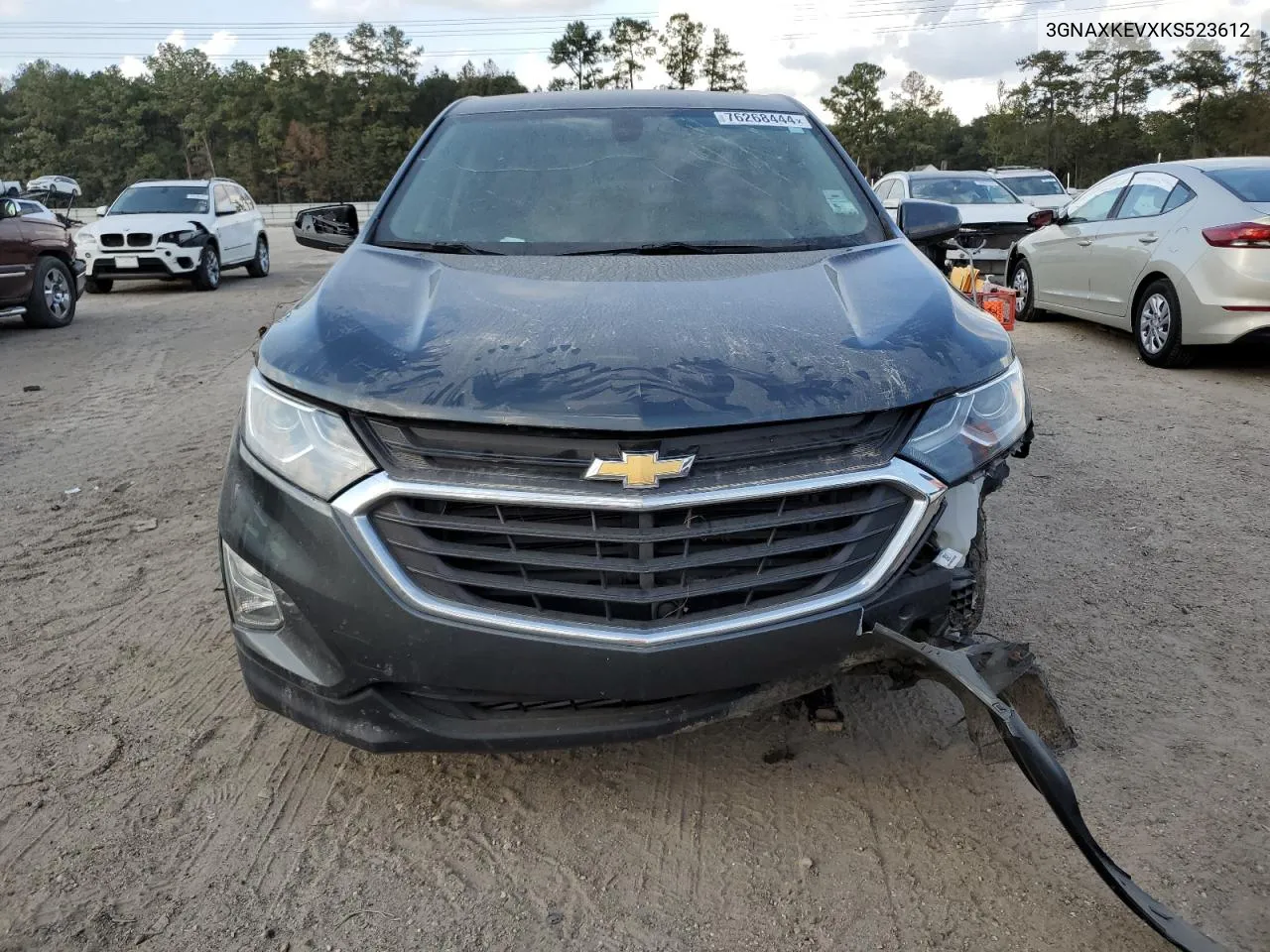 2019 Chevrolet Equinox Lt VIN: 3GNAXKEVXKS523612 Lot: 76268444