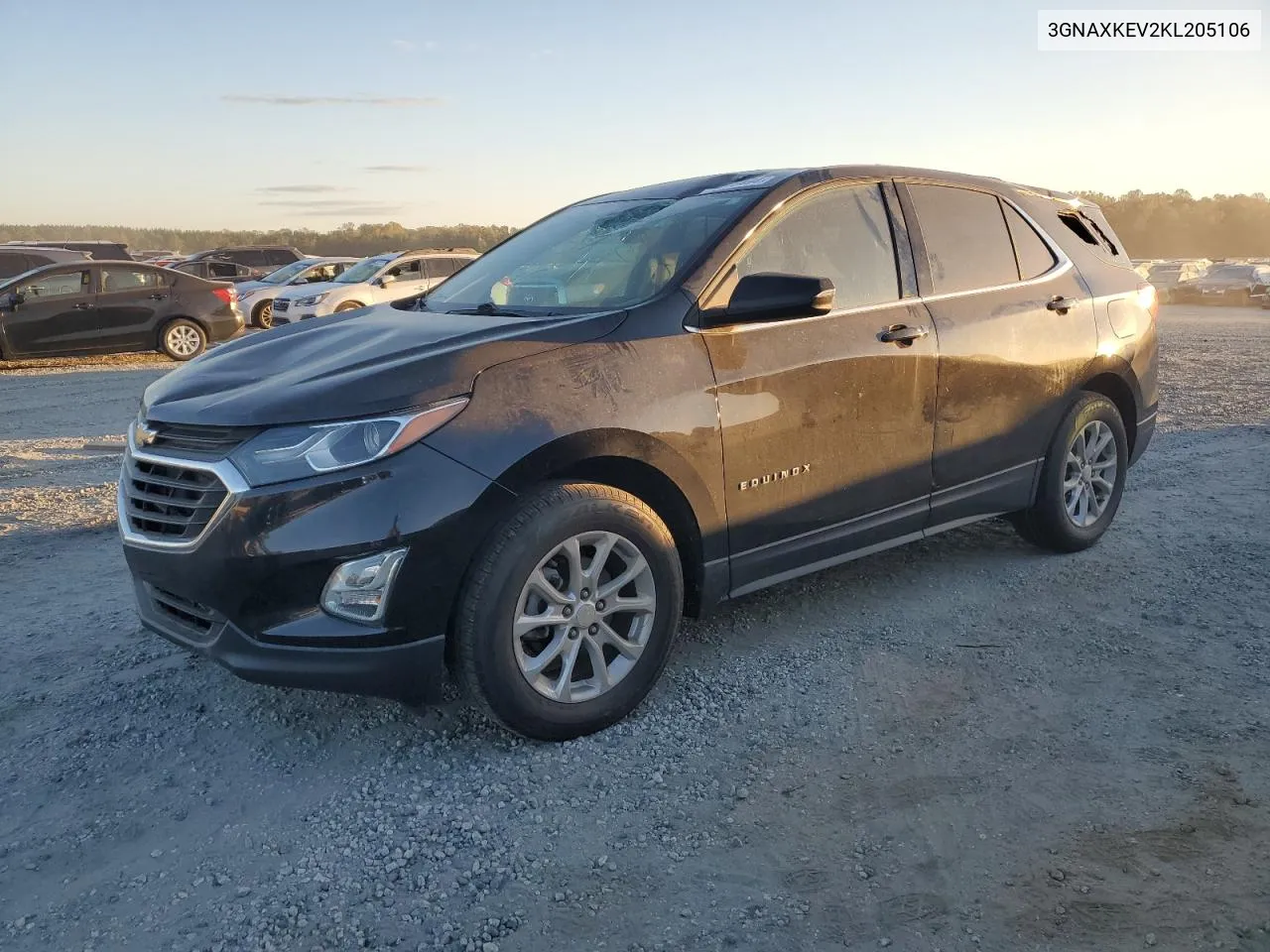 2019 Chevrolet Equinox Lt VIN: 3GNAXKEV2KL205106 Lot: 76276494