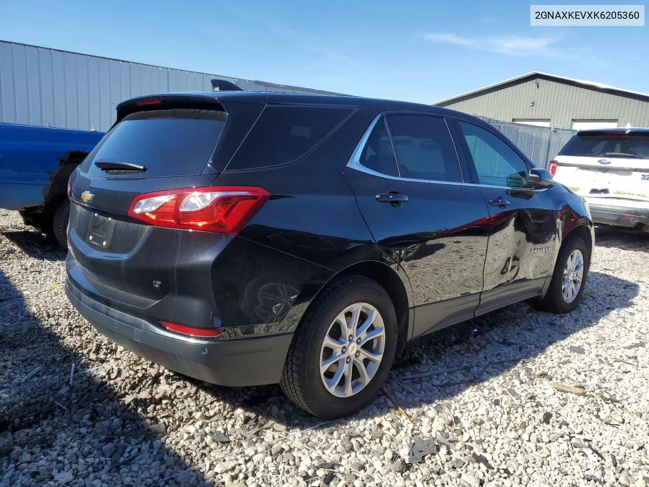 2019 Chevrolet Equinox Lt VIN: 2GNAXKEVXK6205360 Lot: 76304204