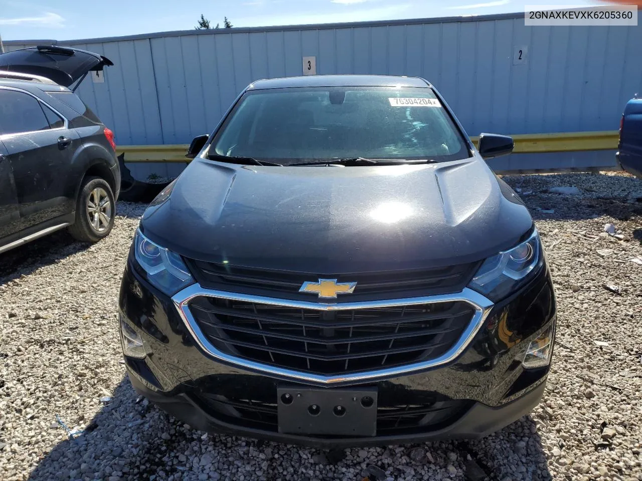 2019 Chevrolet Equinox Lt VIN: 2GNAXKEVXK6205360 Lot: 76304204