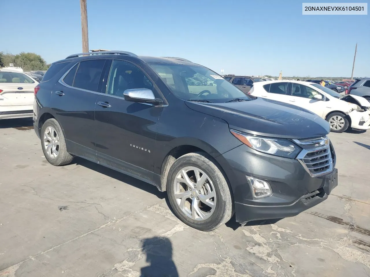 2019 Chevrolet Equinox Premier VIN: 2GNAXNEVXK6104501 Lot: 76319084