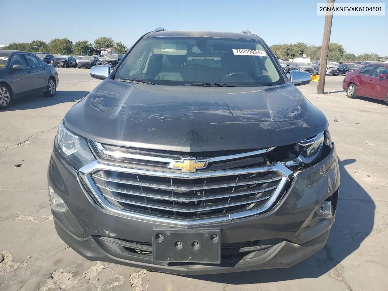 2GNAXNEVXK6104501 2019 Chevrolet Equinox Premier