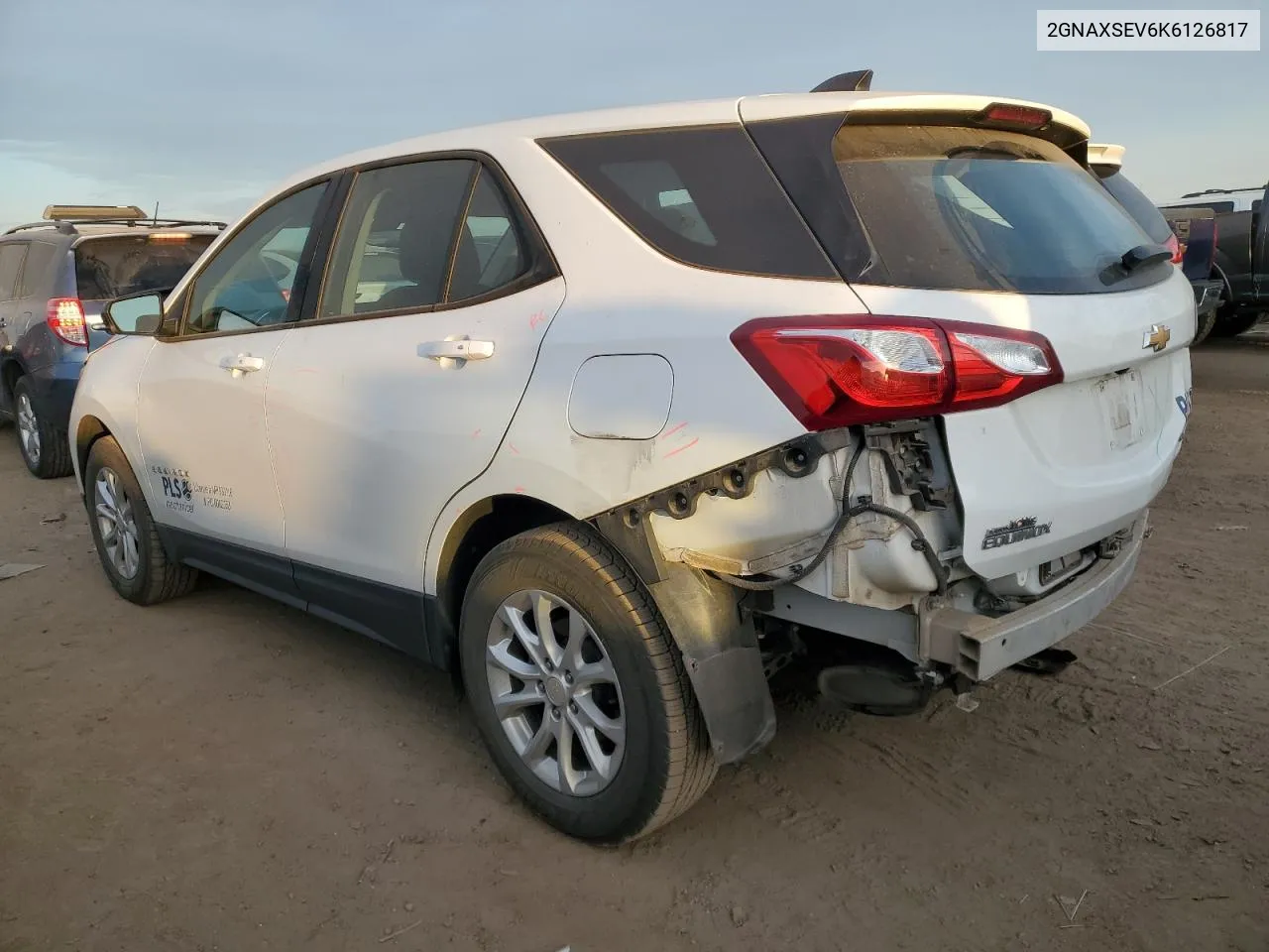 2019 Chevrolet Equinox Ls VIN: 2GNAXSEV6K6126817 Lot: 76356174