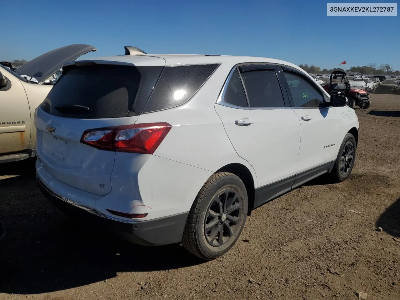 2019 Chevrolet Equinox Lt VIN: 3GNAXKEV2KL272787 Lot: 76404574