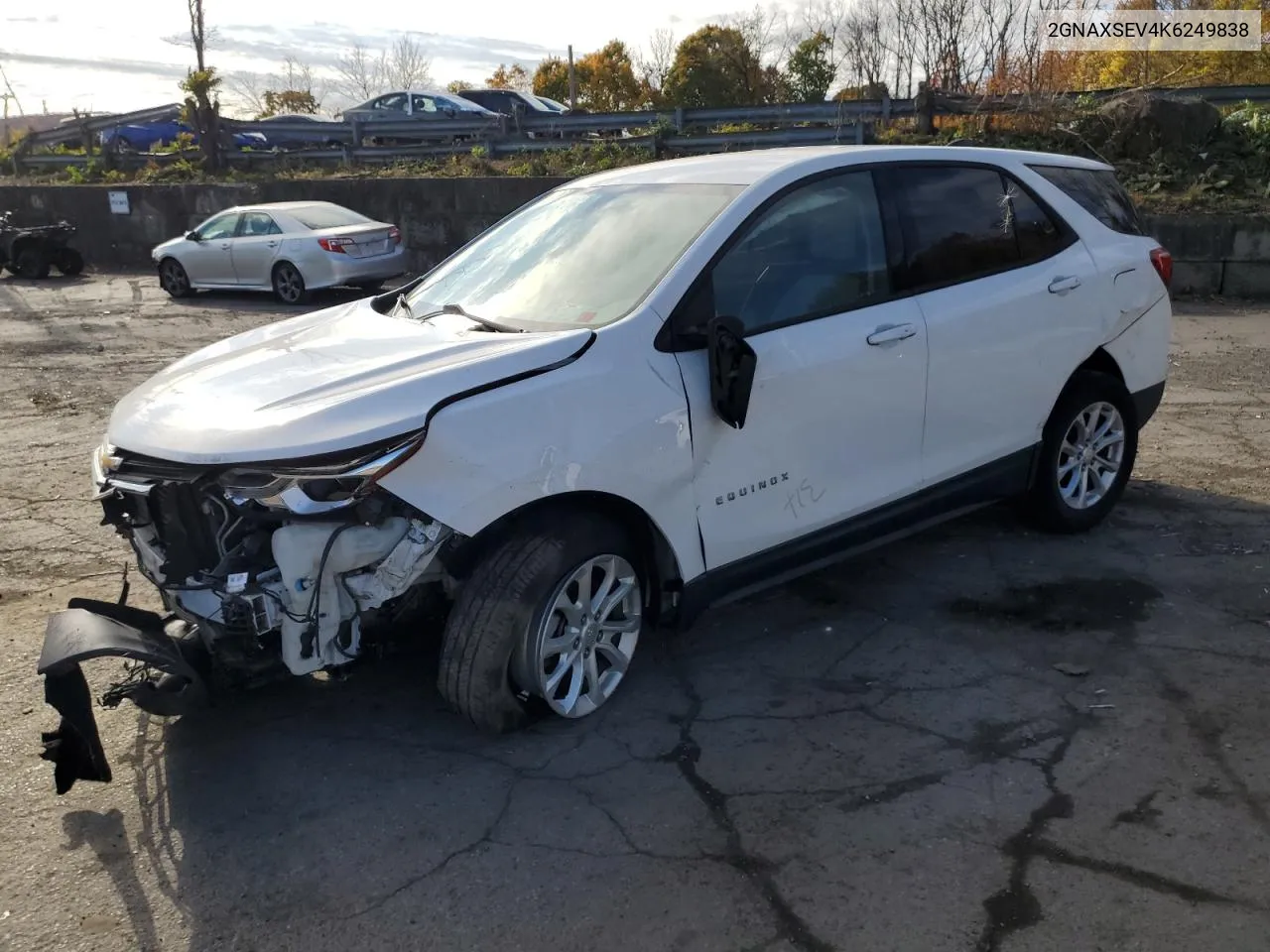 2019 Chevrolet Equinox Ls VIN: 2GNAXSEV4K6249838 Lot: 76451114