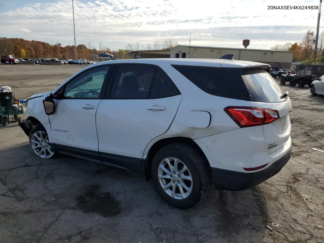 2019 Chevrolet Equinox Ls VIN: 2GNAXSEV4K6249838 Lot: 76451114