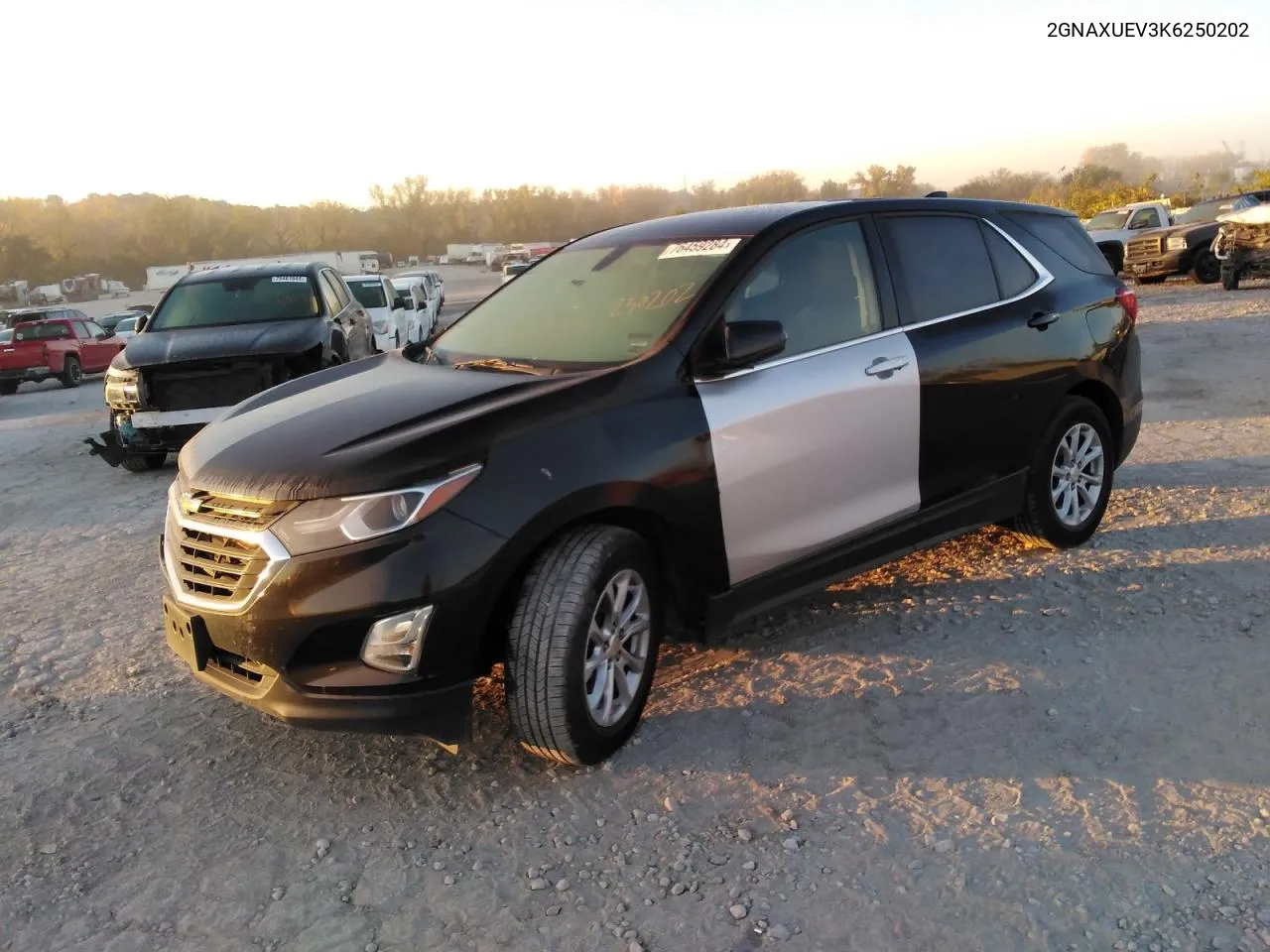 2019 Chevrolet Equinox Lt VIN: 2GNAXUEV3K6250202 Lot: 76459284