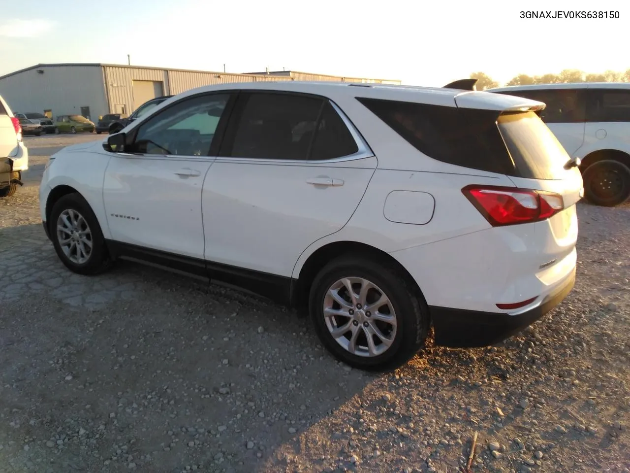 2019 Chevrolet Equinox Lt VIN: 3GNAXJEV0KS638150 Lot: 76460384