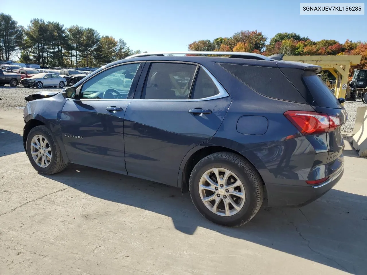 2019 Chevrolet Equinox Lt VIN: 3GNAXUEV7KL156285 Lot: 76464184