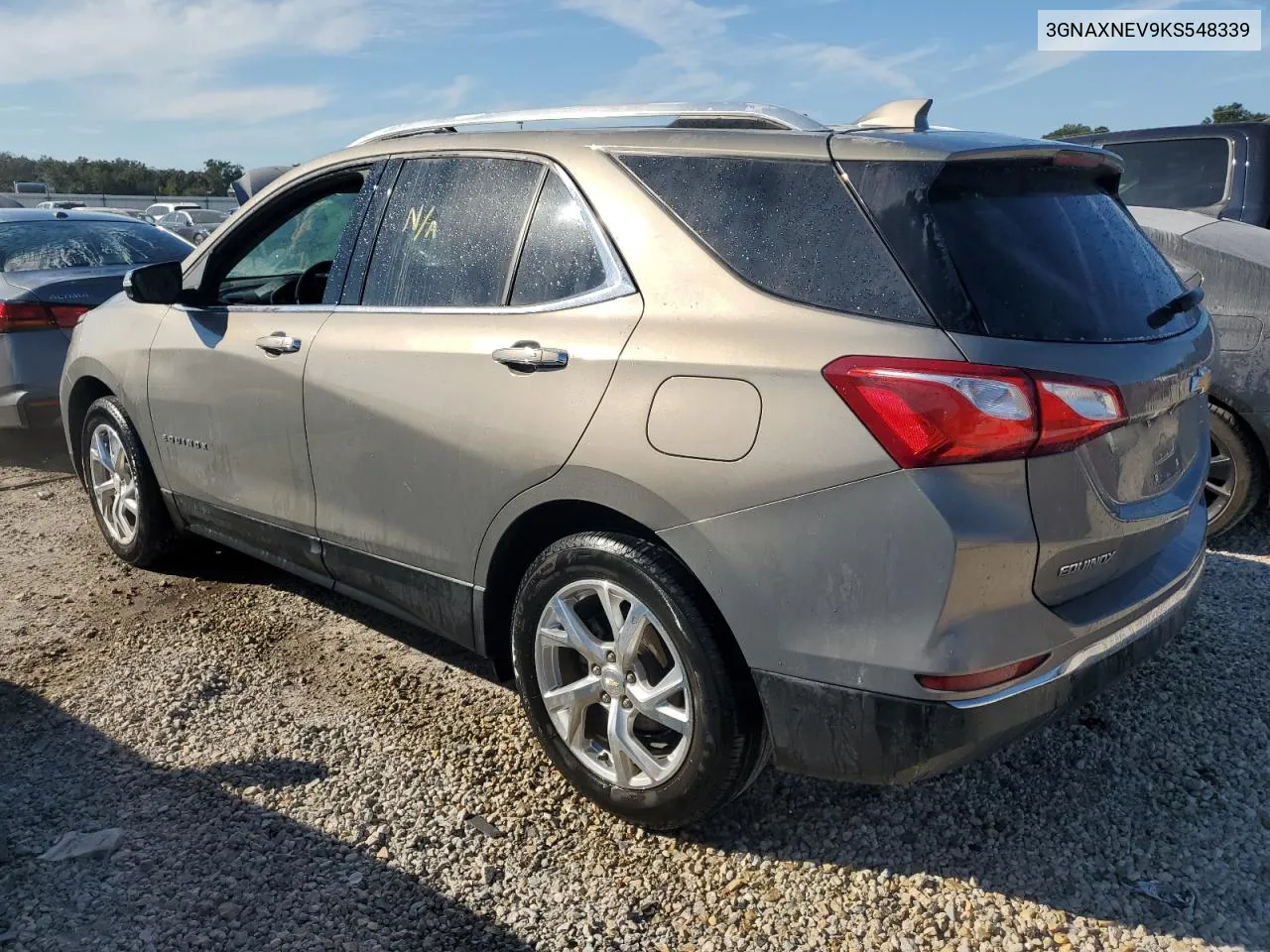 2019 Chevrolet Equinox Premier VIN: 3GNAXNEV9KS548339 Lot: 76474974