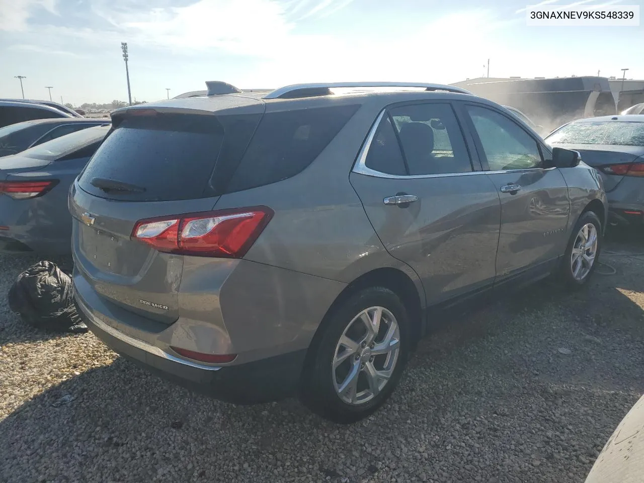 2019 Chevrolet Equinox Premier VIN: 3GNAXNEV9KS548339 Lot: 76474974