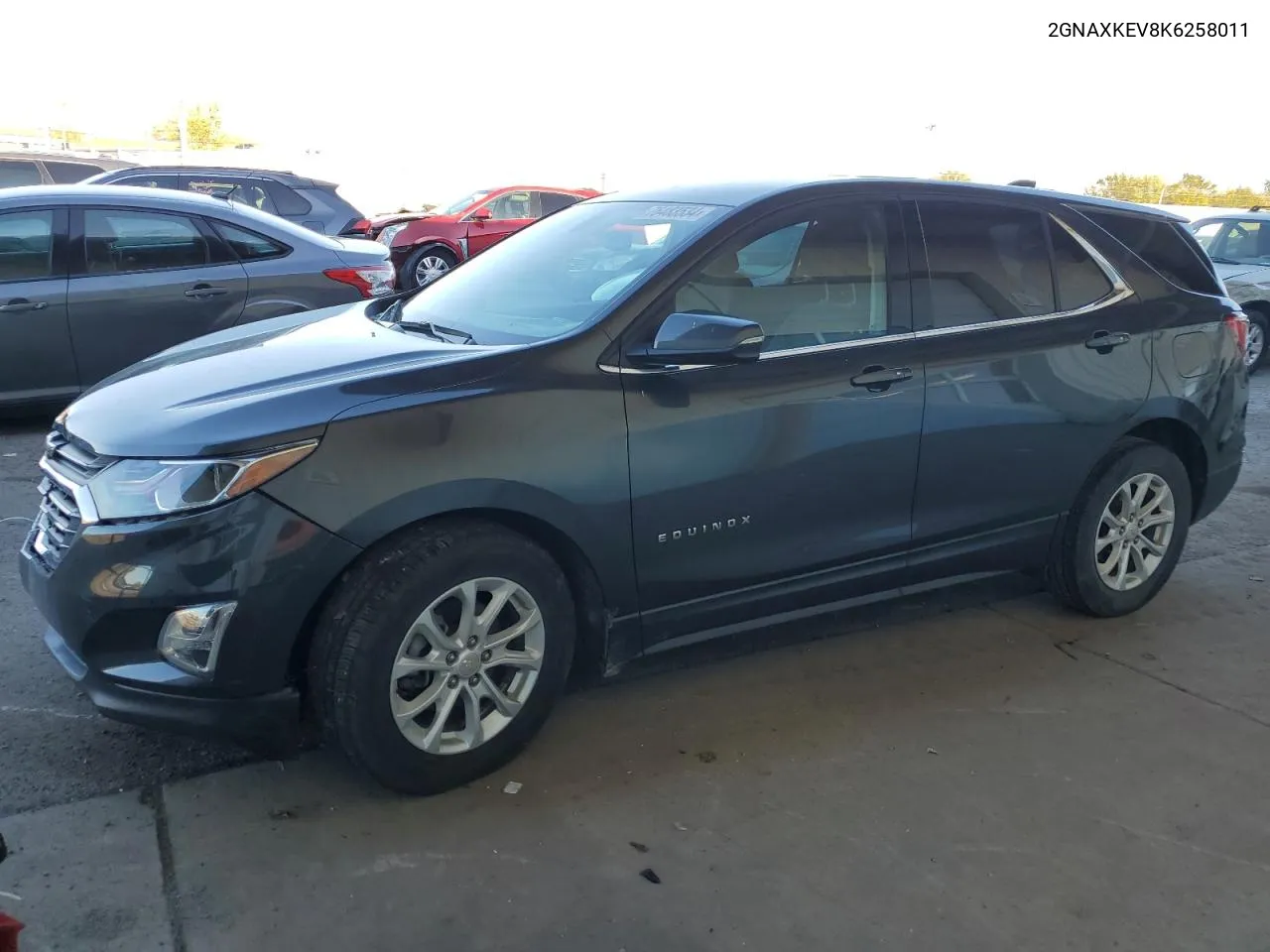 2019 Chevrolet Equinox Lt VIN: 2GNAXKEV8K6258011 Lot: 76483534