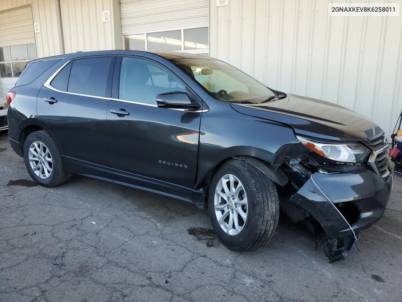 2019 Chevrolet Equinox Lt VIN: 2GNAXKEV8K6258011 Lot: 76483534