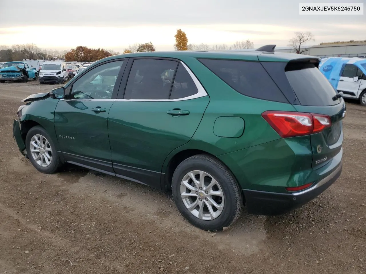 2019 Chevrolet Equinox Lt VIN: 2GNAXJEV5K6246750 Lot: 76527044