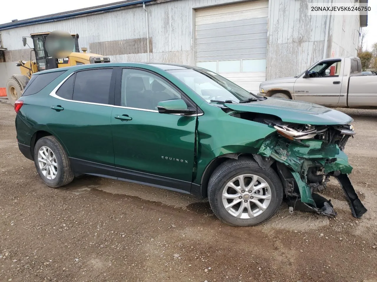 2019 Chevrolet Equinox Lt VIN: 2GNAXJEV5K6246750 Lot: 76527044