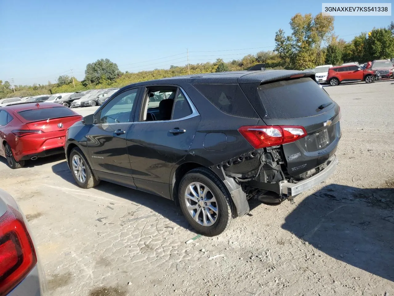 2019 Chevrolet Equinox Lt VIN: 3GNAXKEV7KS541338 Lot: 76533074