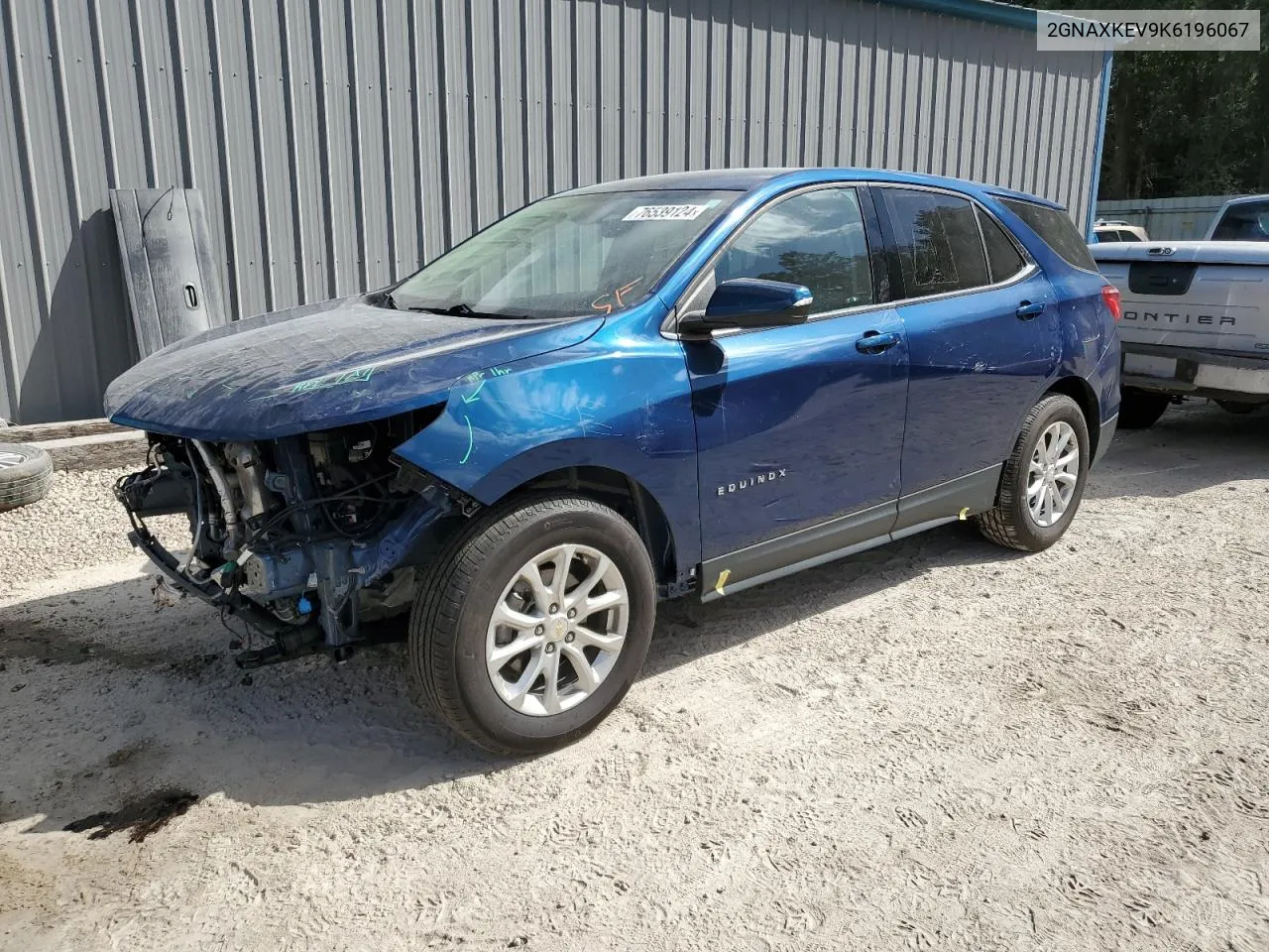 2GNAXKEV9K6196067 2019 Chevrolet Equinox Lt