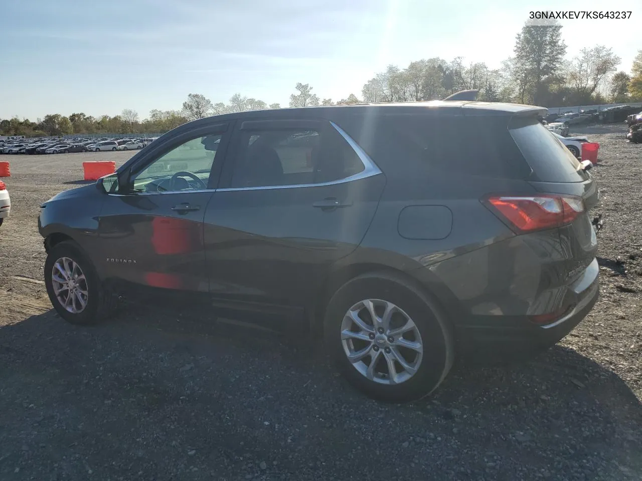 2019 Chevrolet Equinox Lt VIN: 3GNAXKEV7KS643237 Lot: 76551944