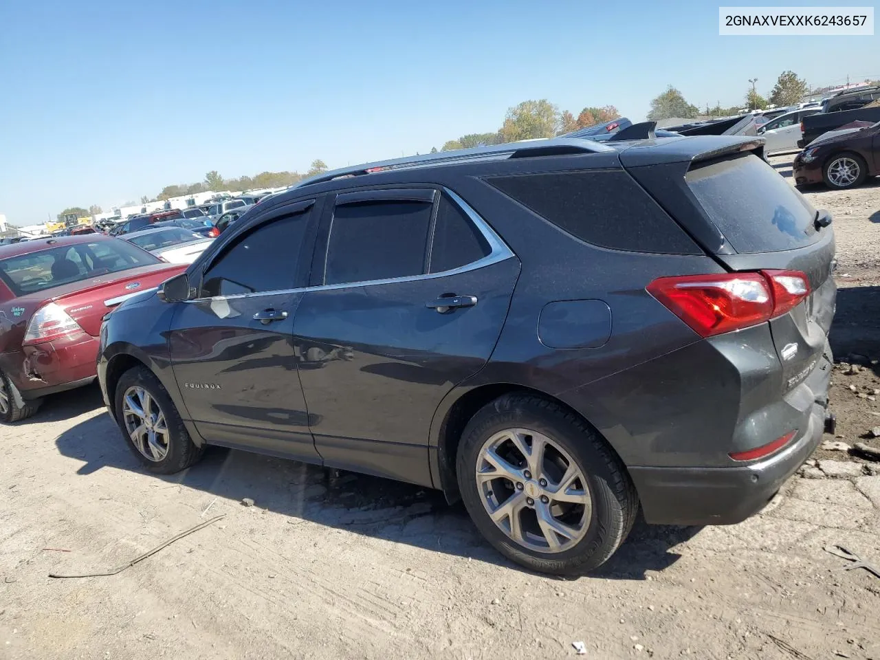 2GNAXVEXXK6243657 2019 Chevrolet Equinox Lt