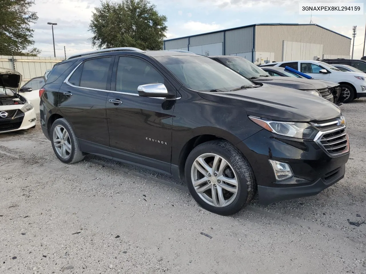 2019 Chevrolet Equinox Premier VIN: 3GNAXPEX8KL294159 Lot: 76563274