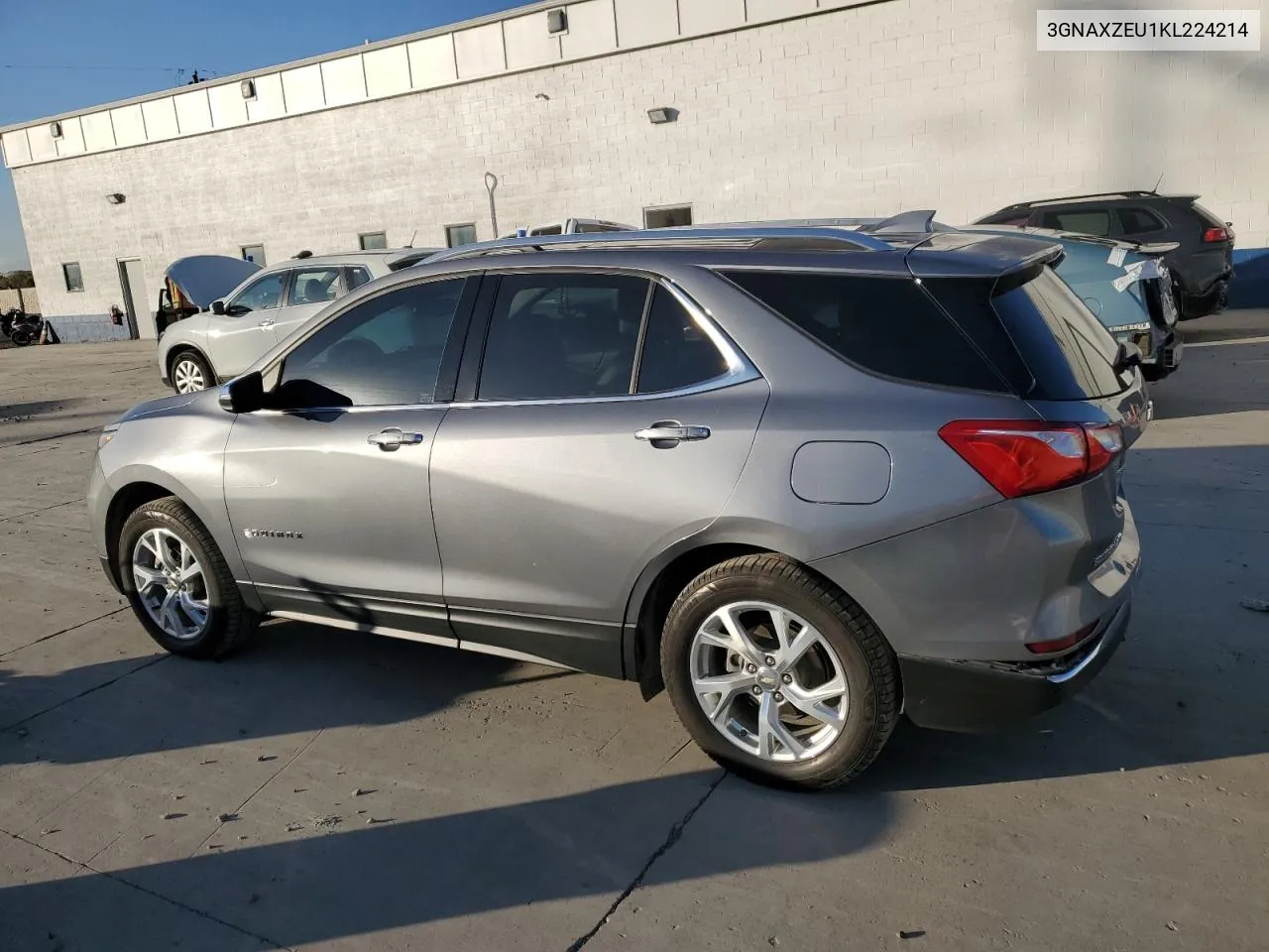 2019 Chevrolet Equinox Premier VIN: 3GNAXZEU1KL224214 Lot: 76579204