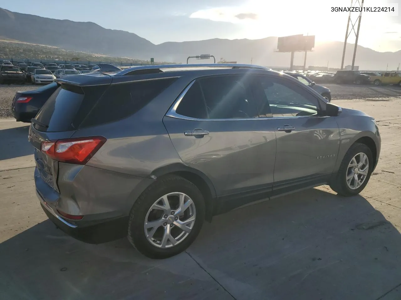 2019 Chevrolet Equinox Premier VIN: 3GNAXZEU1KL224214 Lot: 76579204