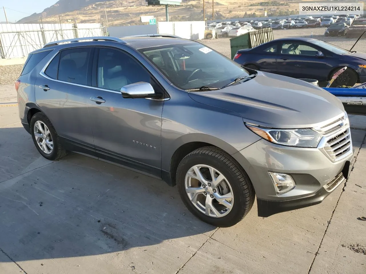 2019 Chevrolet Equinox Premier VIN: 3GNAXZEU1KL224214 Lot: 76579204