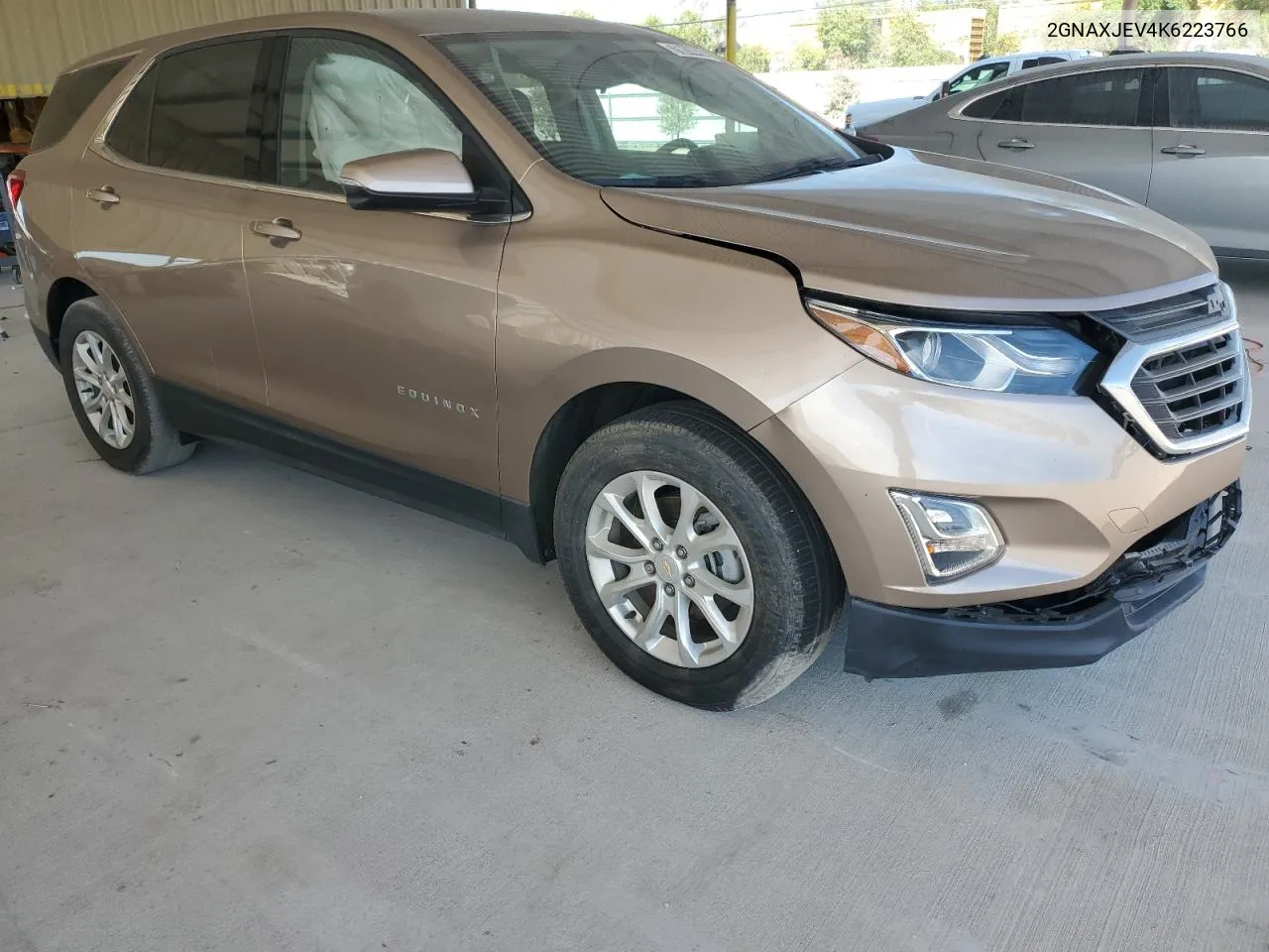 2019 Chevrolet Equinox Lt VIN: 2GNAXJEV4K6223766 Lot: 76614434