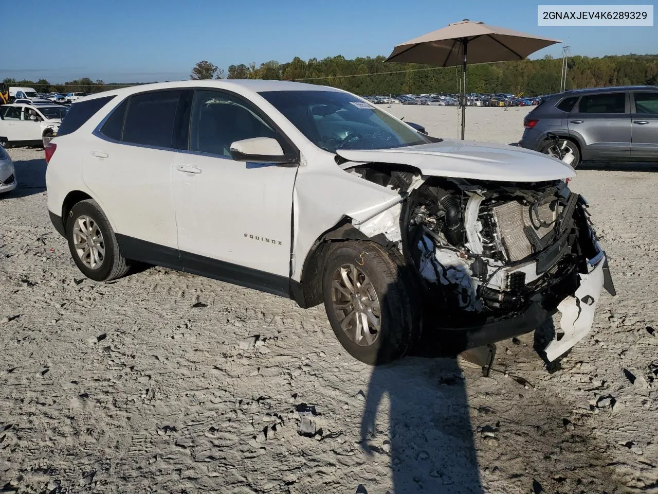 2GNAXJEV4K6289329 2019 Chevrolet Equinox Lt