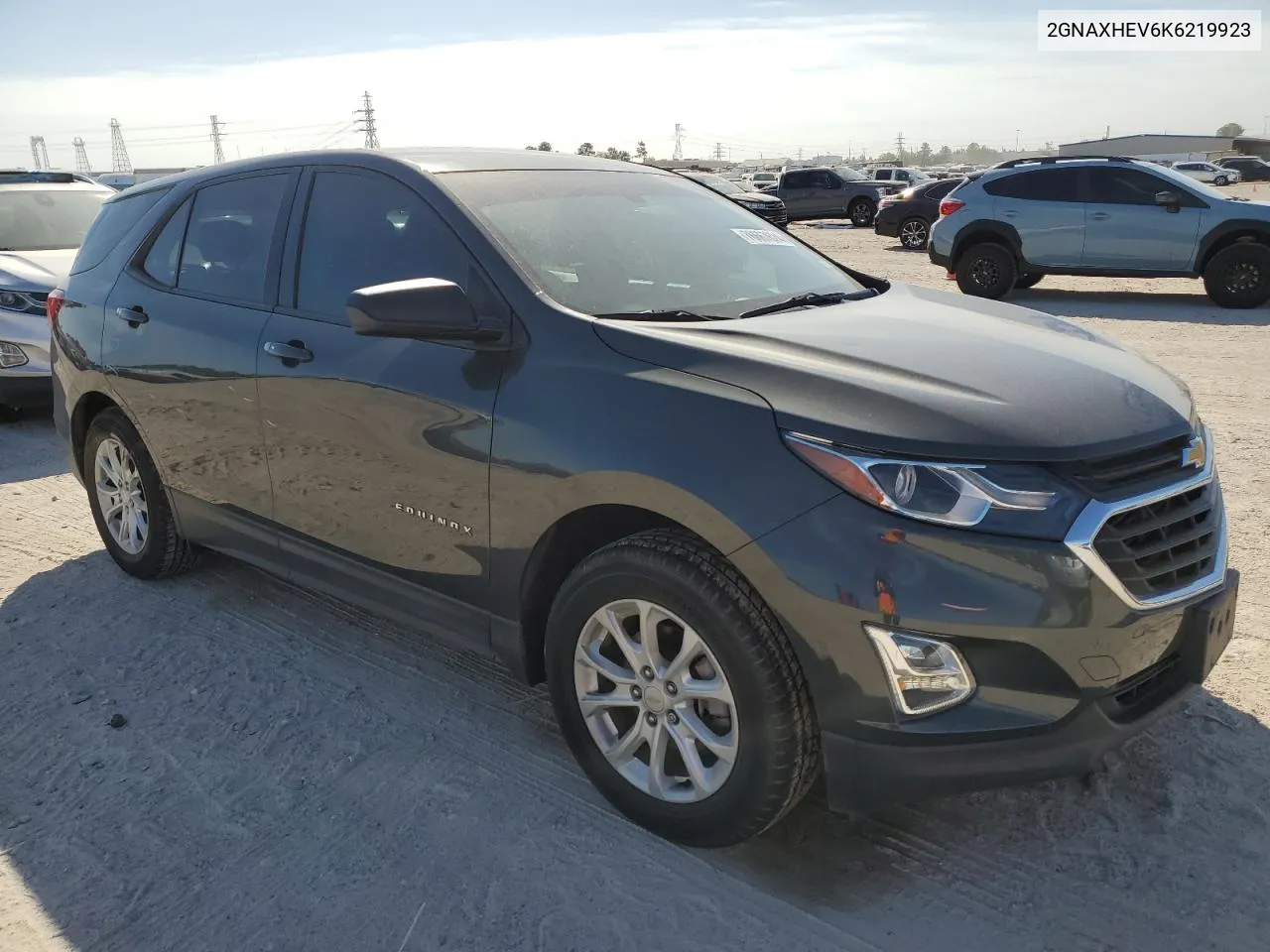 2019 Chevrolet Equinox Ls VIN: 2GNAXHEV6K6219923 Lot: 76667624