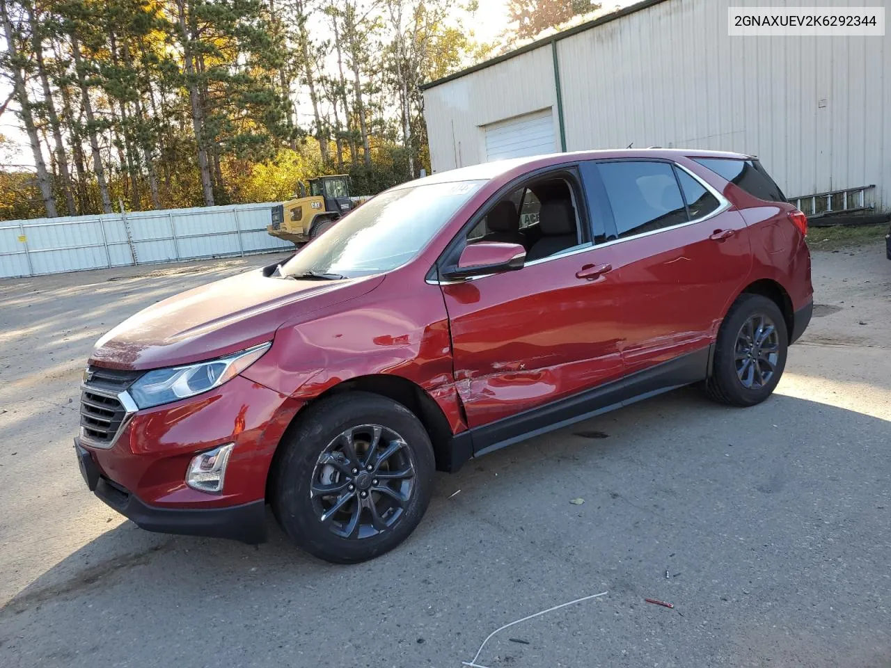 2019 Chevrolet Equinox Lt VIN: 2GNAXUEV2K6292344 Lot: 76671414