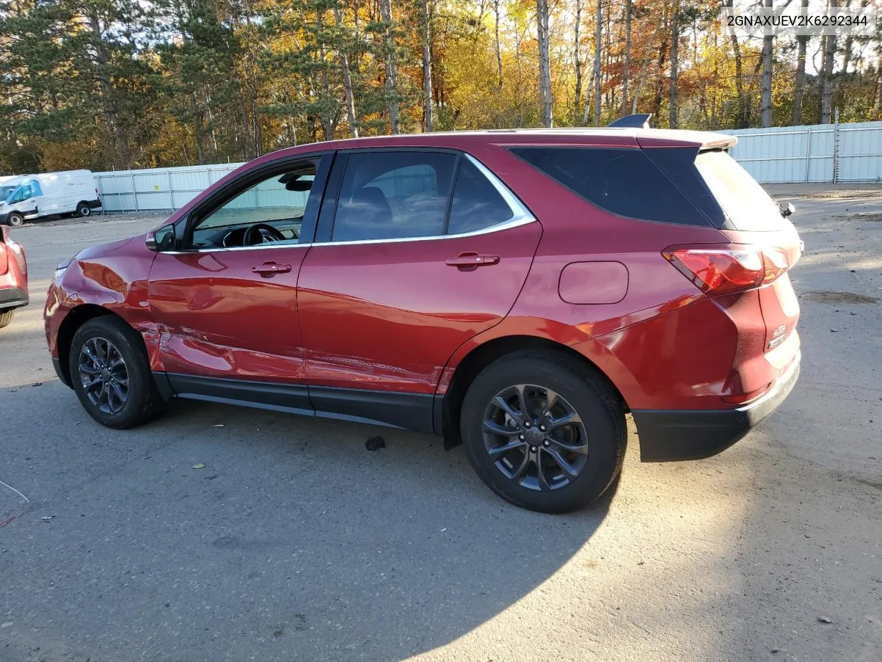 2019 Chevrolet Equinox Lt VIN: 2GNAXUEV2K6292344 Lot: 76671414