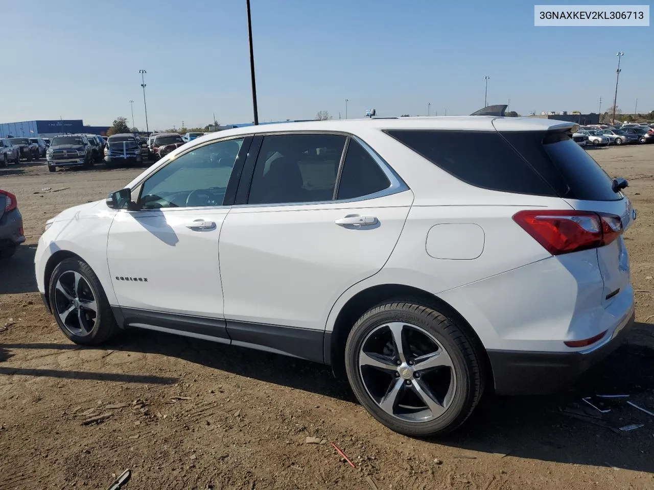 2019 Chevrolet Equinox Lt VIN: 3GNAXKEV2KL306713 Lot: 76688154