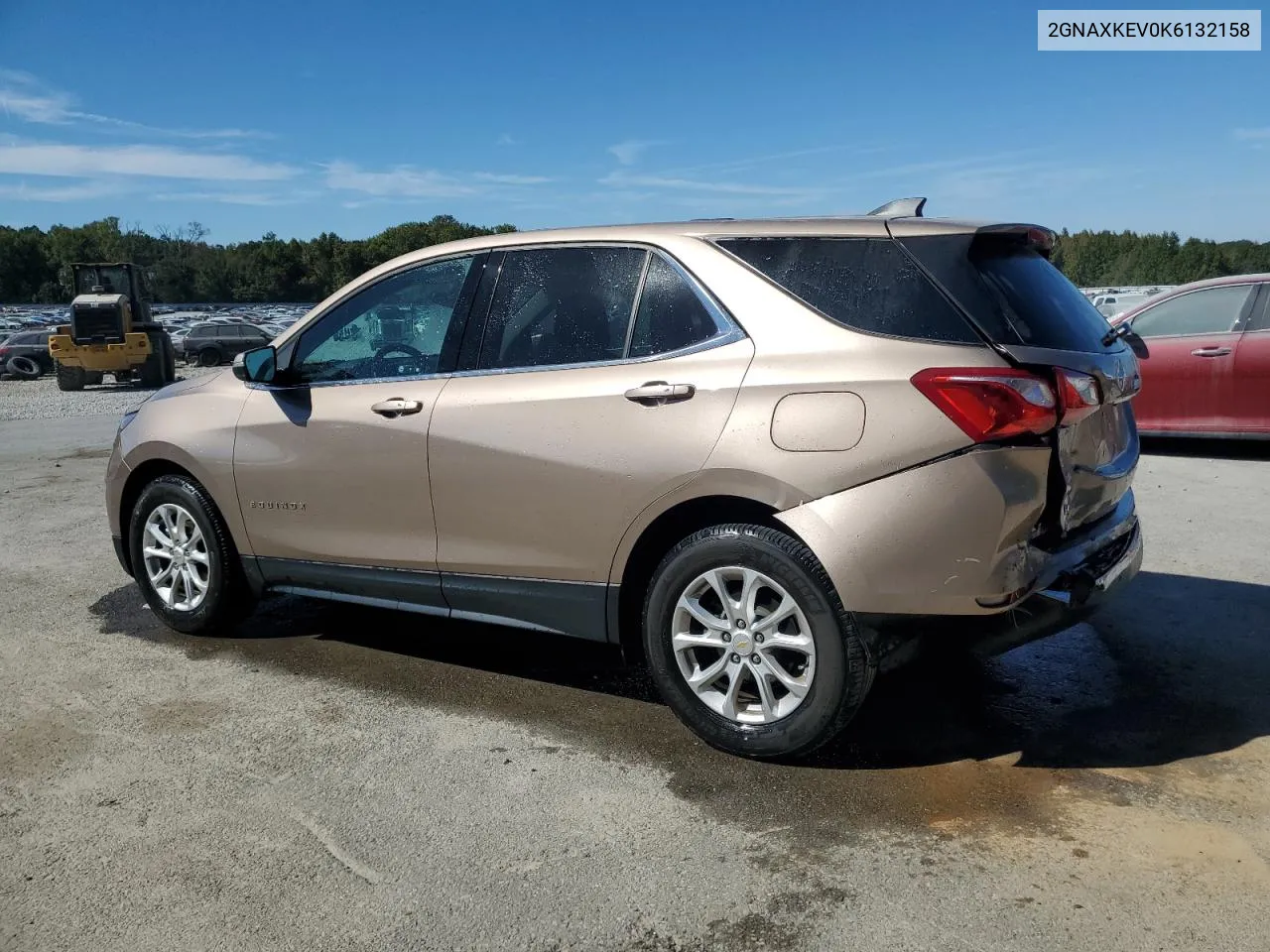 2019 Chevrolet Equinox Lt VIN: 2GNAXKEV0K6132158 Lot: 76708544