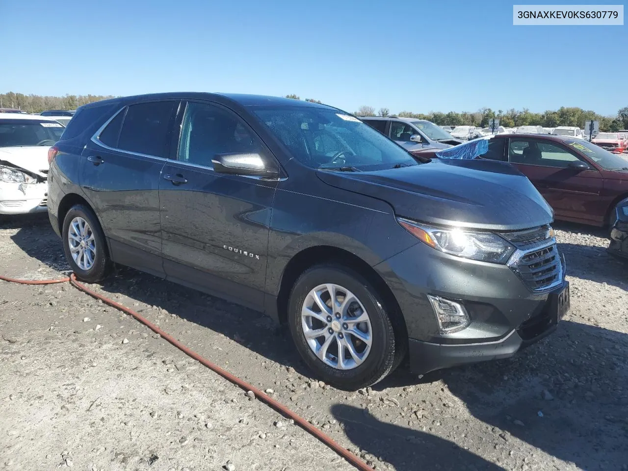 2019 Chevrolet Equinox Lt VIN: 3GNAXKEV0KS630779 Lot: 76723364