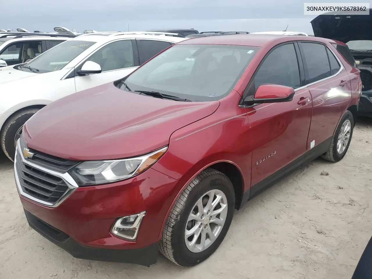 2019 Chevrolet Equinox Lt VIN: 3GNAXKEV9KS678362 Lot: 76792364