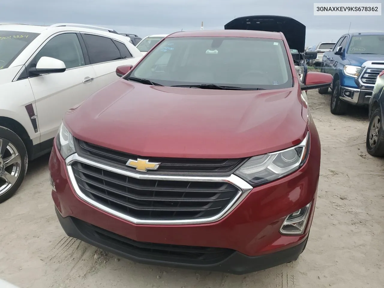 2019 Chevrolet Equinox Lt VIN: 3GNAXKEV9KS678362 Lot: 76792364